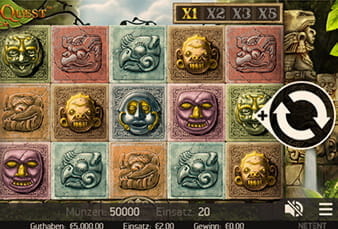 Der überaus beliebte Playtech Slot Gonzos Quest.